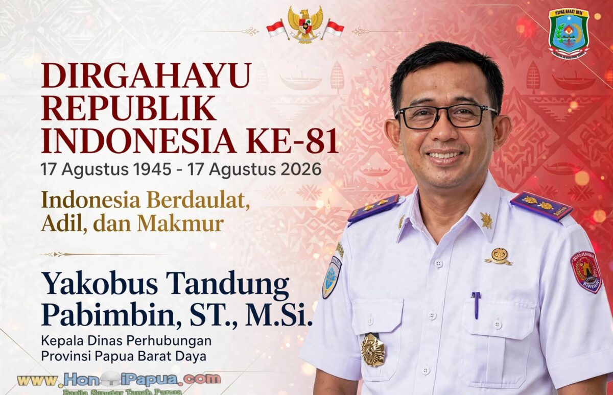 Iklan HUT RI Ke-81 Kadis Perhubungan PBD